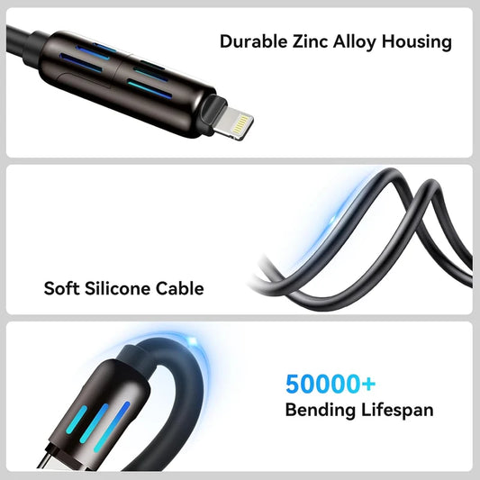 4-in-1 USB cable